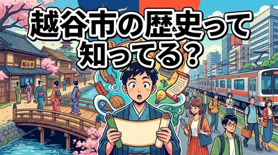 越谷市の歴史って知ってる？
