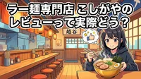 ラー麺専門店 こしがやのレビューって実際どう？