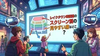 レイクタウン映画館のスクリーン別の見やすい席はどこ？