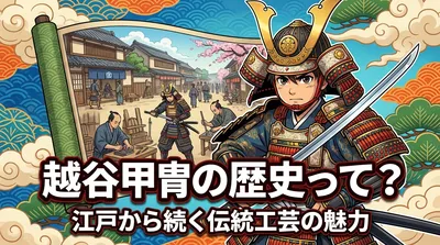 越谷甲冑の歴史って？
