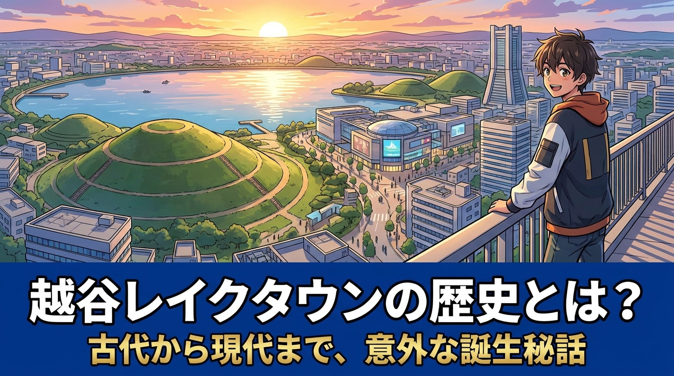 越谷レイクタウンの歴史とは？