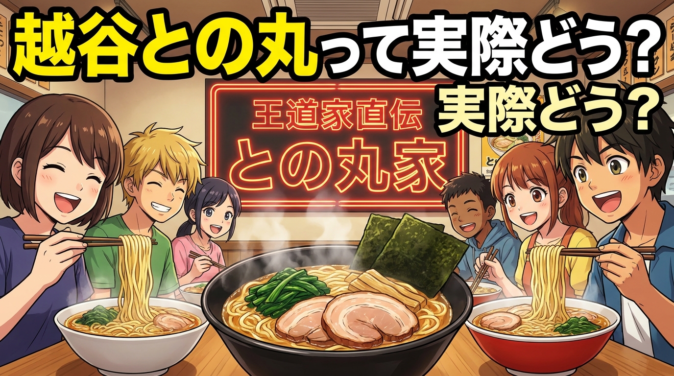 越谷との丸って実際どう?