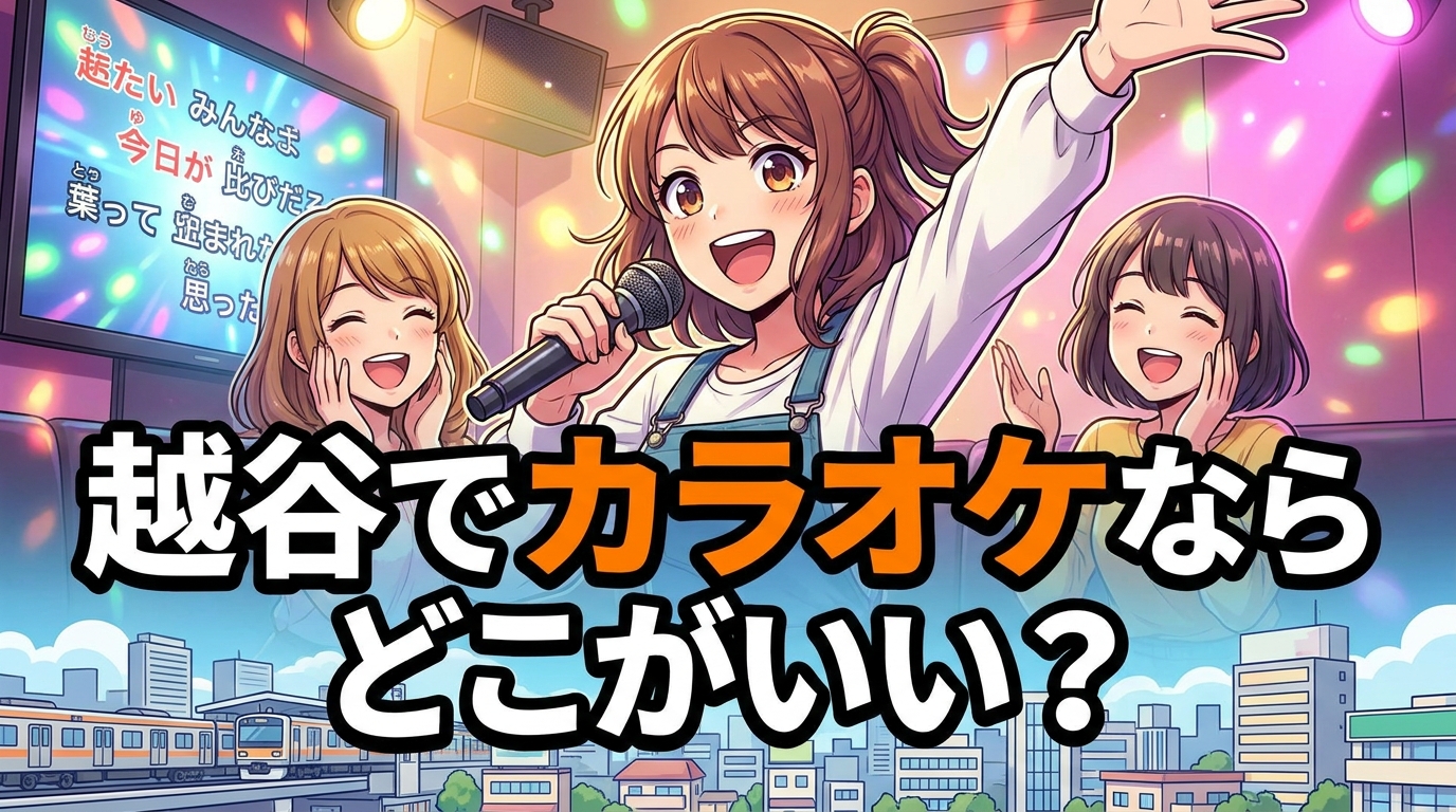 越谷でカラオケならどこがいい?