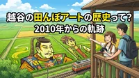 越谷の田んぼアートの歴史って？