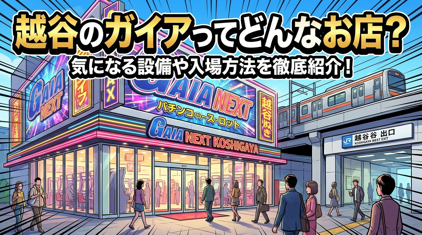 越谷のガイアってどんなお店？