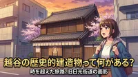 越谷の歴史的建造物って何がある?