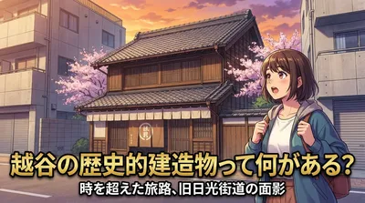 越谷の歴史的建造物って何がある?