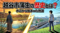 越谷市蒲生の歴史とは？
