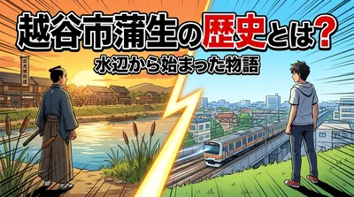 越谷市蒲生の歴史とは？