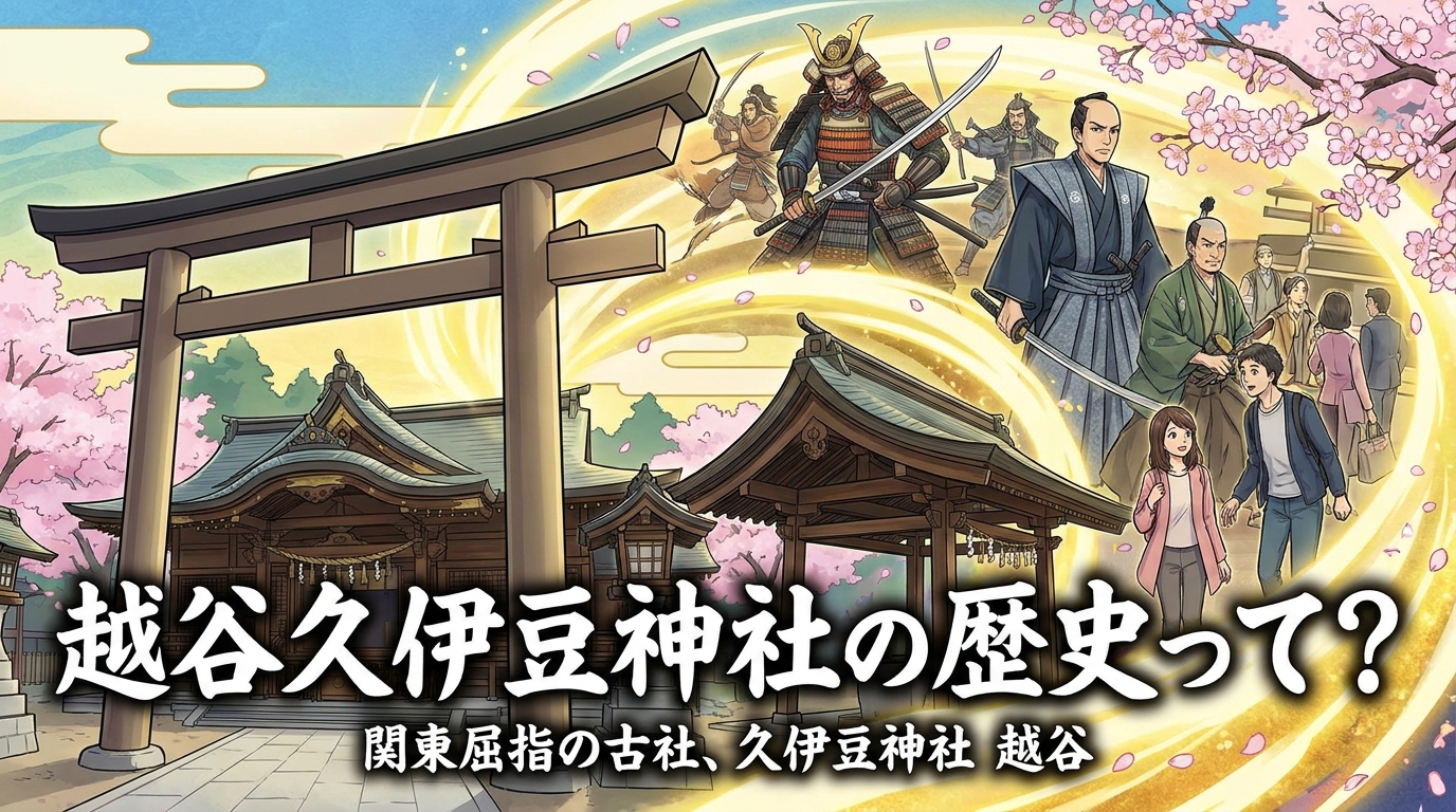 越谷久伊豆神社の歴史って?