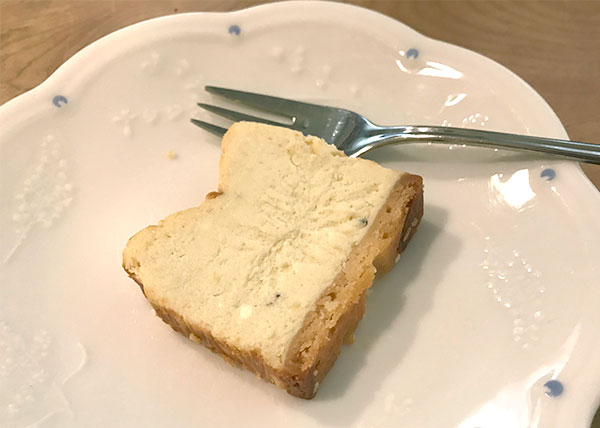 神様のアイスベイクドバナナチーズケーキ