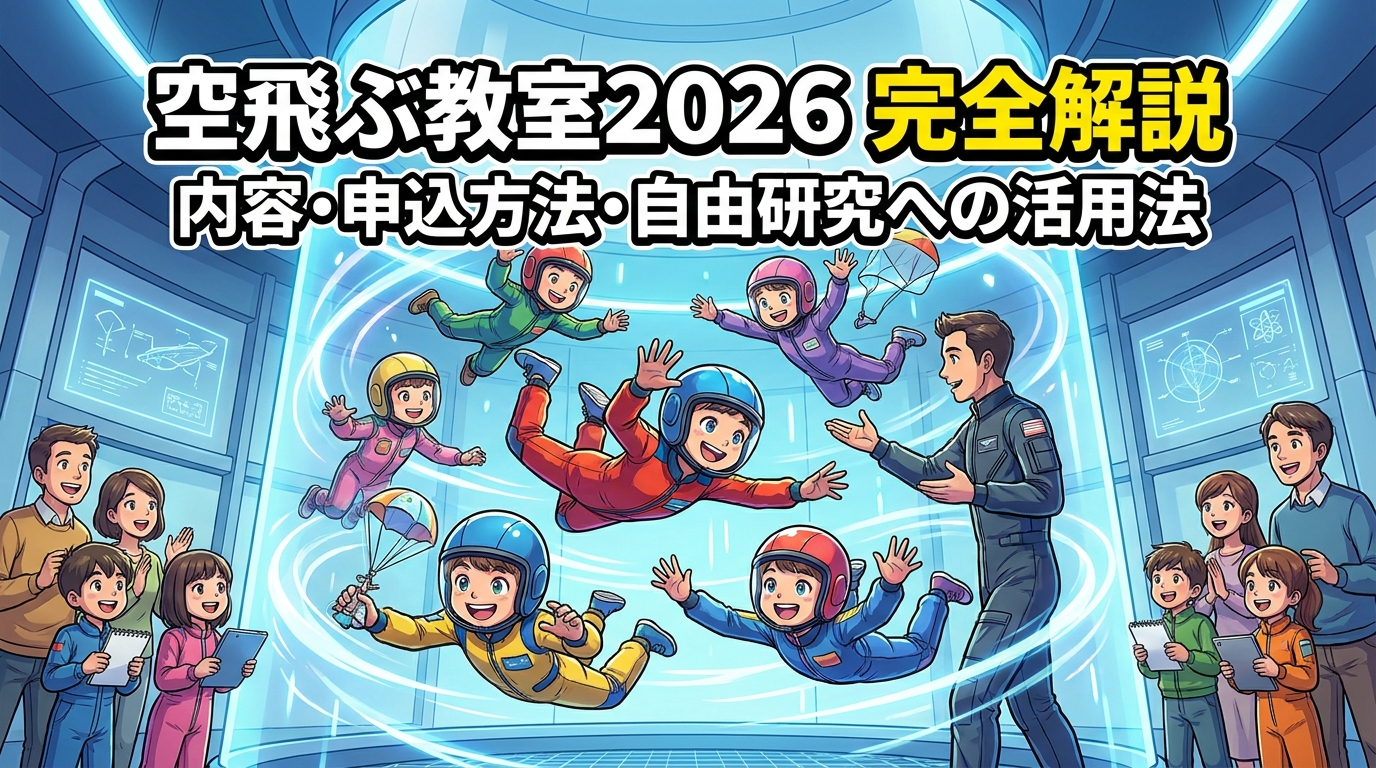 空飛ぶ教室2026の内容・申込方法・自由研究への活用法を完全解説