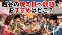 越谷の焼肉食べ放題でおすすめはどこ？