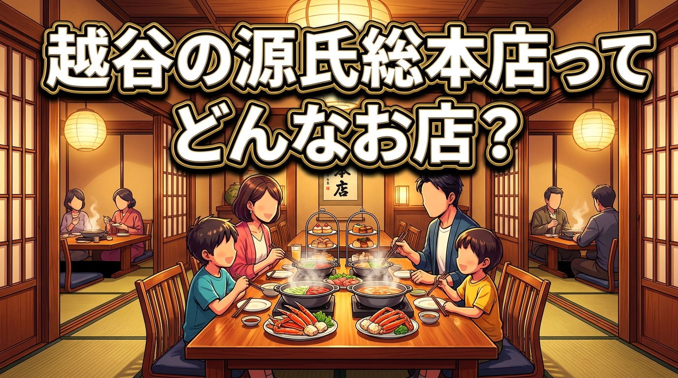 越谷の源氏総本店ってどんなお店?