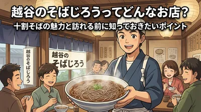 越谷のそばじろうってどんなお店？