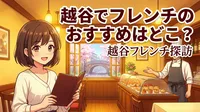 越谷でフレンチのおすすめはどこ？