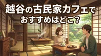 越谷の古民家カフェでおすすめはどこ？