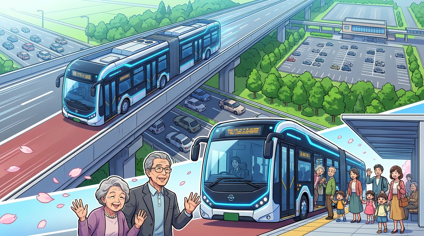 東埼玉道路BRT構想が2026年6月に公表されました