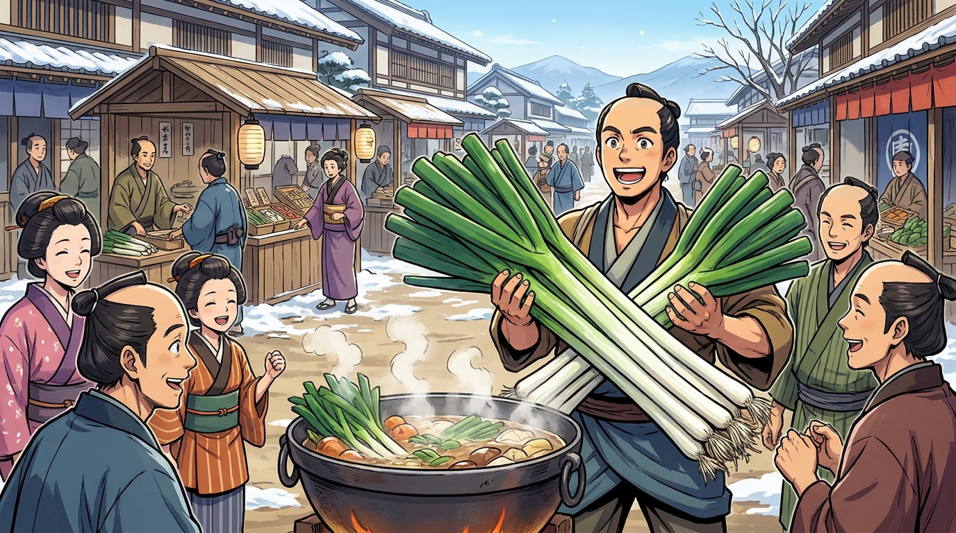 越谷ネギは江戸時代から続く伝統野菜です