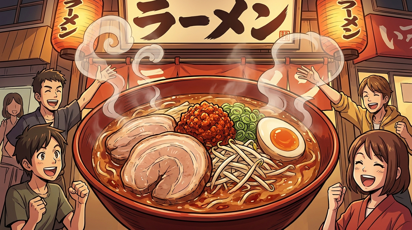 越谷のムムムは濃厚味噌ラーメンの専門店