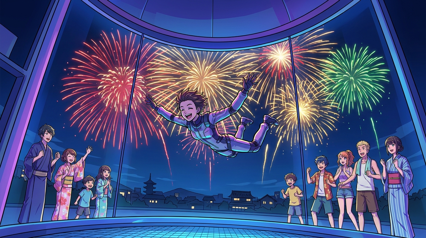 FlyStation Japanの花火大会キャンペーン概要