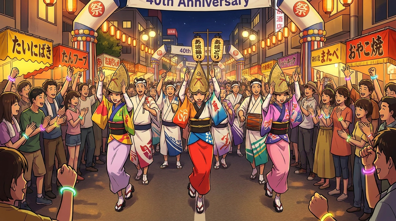 南越谷阿波踊り2026の開催日程・スケジュール