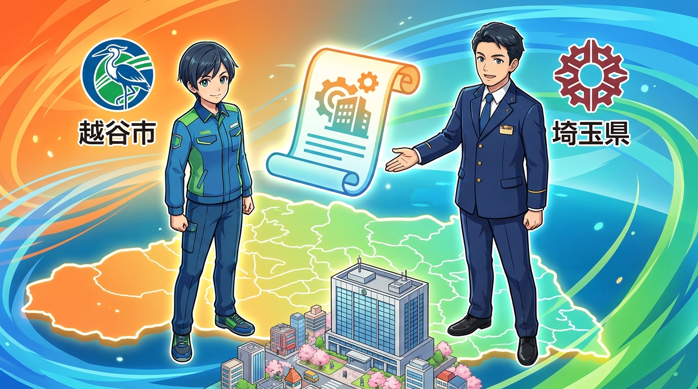 越谷市が中核市になったのはいつ?