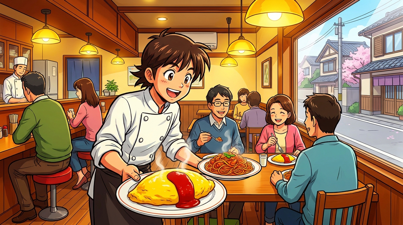 ペコリーノは昔ながらの洋食をゆったり楽しめる蒲生東町のお店です