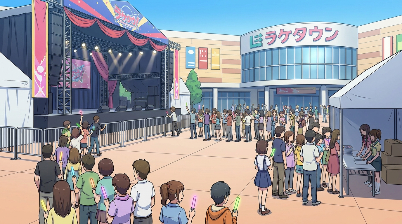 まずは基本情報をチェック!レイクタウン会場はシリーズのFINAL SHOW